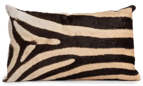 Zebra 22x14 Pillow, Cream / Multi $295.00 Zebra Pillow, Zebra Hide, Zebra Pillows, Hide Pillows, Silk Throw Pillows, Rectangular Pillow Cover, Natural Linen Fabric, Leather Pillow, Farmhouse Interior