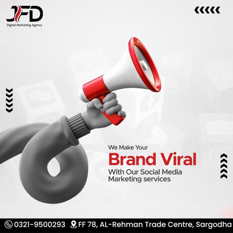 Creative Ads For Digital Marketing Agency, Digital Marketing Creative Ads, Social Media Day, Social Media Advertising Design, Hand Photo, Creative Poster, Social Media Marketing Agency, Creative Poster Design, Social Media Marketing Services