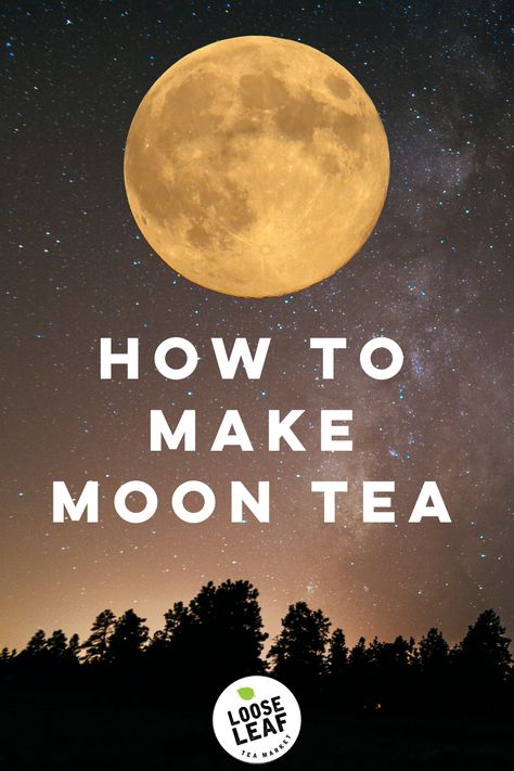 Moon Tea Recipe, Spiritual Tea, Full Moon Tea, Moon Journaling, Chakra Tea, Types Of Teas, Medicinal Herbs Remedies, Witch Tea, Magical Recipes