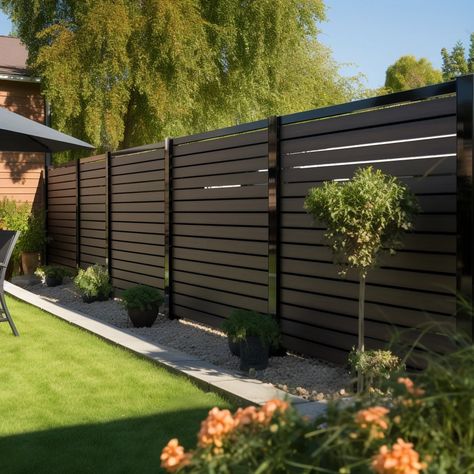 Wood Plastic Composite Wpc Fence Home Garden Courtyard Fence Panels Better Than Vinyl Pvc Fence - Buy Uv-resistence Coffee Sanding Pvc Fence Panel Manufacturer Garden Fence Panel Fence Planks Plastic Fence Panels For Outdoor Composite Fence Garden Fenc Panel Wpc Fence Product on Alibaba.com Perimeter Fencing Ideas, Private Fence Ideas Backyards, Patio Fence Ideas, Private Fence Ideas, Pvc Fencing, Wpc Fence, Panel Fence, Deck Awnings, Fence Wall Design