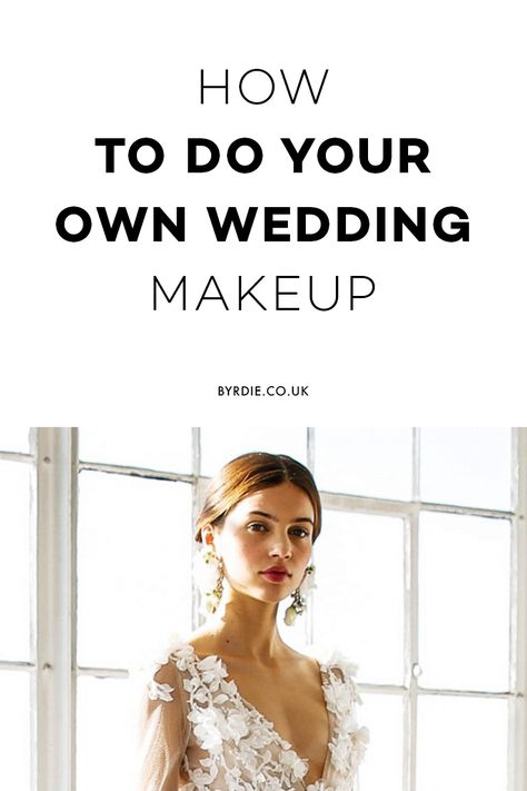 Diy Bride Makeup, Diy Bridal Makeup, No Make Up Make Up Look, Diy Wedding Makeup, Simple Wedding Makeup, Bridal Makeup Tips, Bridal Makeup Tutorial, Wedding Hairstyles And Makeup, Makeup You Need