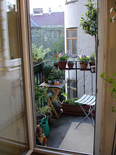 balcón Ideas Terraza, Tiny Balcony, Balkon Design, Hemma Diy, Small Balcony Decor, Balcony Design, Dream Apartment, The Balcony, Apartment Balconies