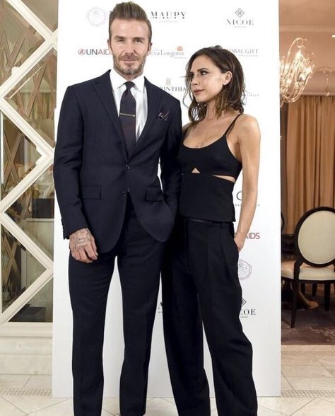 Beckham Suit, David Beckham Suit, Style Victoria Beckham, David Beckham Style, Posh And Becks, Victoria And David, David And Victoria Beckham, Victoria Beckham Style, Stylish Couple