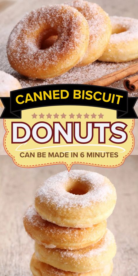 canned biscuit donuts Donut From Biscuits, Home Made Donuts Recipe Canned Biscuits, Biscuit Doughnuts Canned, Pillsbury Biscuit Donuts Air Fryer, Pillsbury Biscuit Donut Recipes, Donut Recipe With Biscuits, Biscuit Donuts Recipe Baked, Donuts Made With Biscuits, Donut Biscuit Recipe