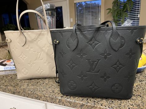 Empreinte Neverfull - yay or nay? | PurseForum Louis Vuitton Empreinte Neverfull, Louis Vuitton Neverfull Empreinte, Lv Neverfull Outfit, Neverfull Empreinte, Neverfull Outfit, Louis Vuitton Outfit, Lv Neverfull, Black Louis Vuitton, Dream Bags