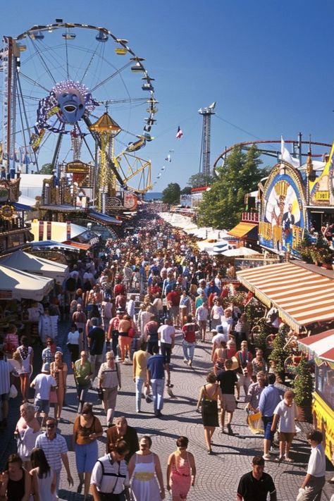 Raise a Stein at Oktoberfest in Germany 🍻✨ Experience the world's largest beer festival in Munich. Enjoy traditional Bavarian music, hearty food, and of course, plenty of beer. 🌿#Oktoberfest #GermanyTravel #CulturalExperience #FestivalTrave Oktoberfest In Germany, Hearty Food, Oktoberfest Germany, Beer Festival, Cultural Experience, Hearty Meals, Germany Travel, Munich, Of Course