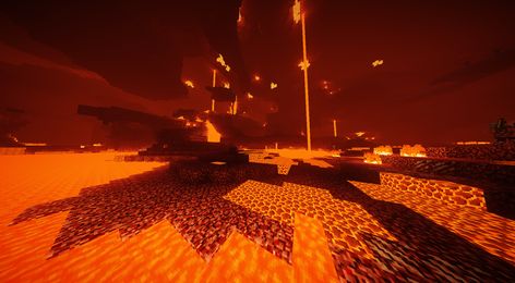 Nether Minecraft, Minecraft Wallpaper, Fire Designs, Design Inspo, Sydney Opera House, Minecraft, Lemon, Collage, Building