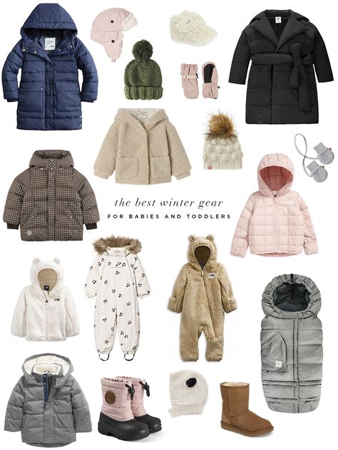 The Best Winter Gear for Babies and Toddlers Kids Snow Outfits, Baby Snow Outfit, Toddler Winter Outfits Girl, Toddler Girl Winter Outfits, Toddler Snow Outfit, Winter Kids Outfits, Winter Clothes For Babies, Baby Winter Outfits, Toddler Winter Outfits