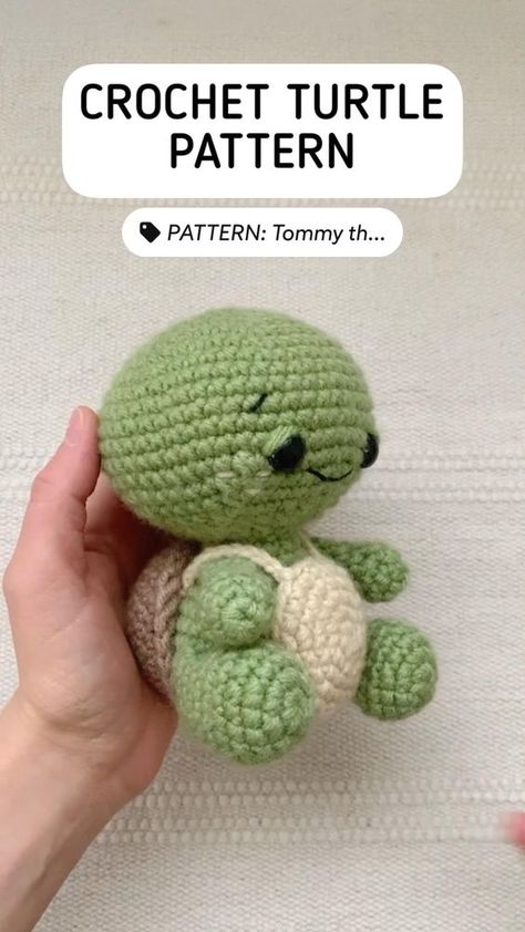 Crochet Amigurumi Turtle Pattern by Theresa’s Crochet Shop Crochet toys tutorial #crochettoystutorial #crochet #crochettoy #crochetpattern #crochetpatterns 3.264 Turtle Amigurumi Free Pattern, Amigurumi Turtle Pattern, Free Patterns For Crochet, Turtle Amigurumi, Crochet Turtle Pattern, Crochet Placemat Patterns, Crochet Hack, Crochet Turtle, Turtle Pattern