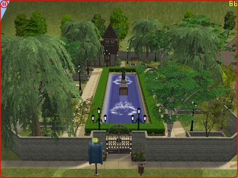 Mod The Sims - Pleasantview Cemetery (no CC)