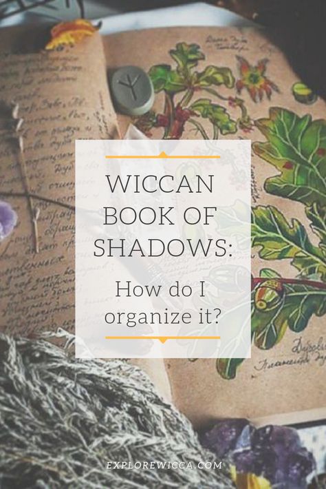 Keeping your book of shadows organized and orderly will make finding the information you need SO much easier. Find out what organization tips you need to know! #wicca #wiccan #witchcraft #magick #pagan Wiccan Book Of Shadows, Wiccan Books, Create Your Own Book, Witch Board, Pagan Spirituality, Witchy Tips, Wiccan Crafts, Spiritual Guide, Witch Stuff