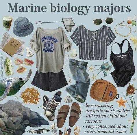 Biology Aesthetic Outfit, Ocean Clothing Aesthetic, Lighthousecore Outfit, Ocean Outfits Aesthetic, Marine Biologist Aesthetic Outfits, Marine Biology Student Aesthetic, Marine Biology Aesthetic Outfit, Aquarium Aesthetic Outfit, Biology Outfit