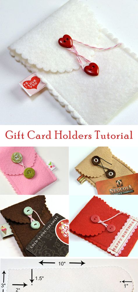 Gift Card Bag Diy, Valentines Gift Card Holder, Felt Gift Card Holders, Felt Card Holder, Diy Cardholder, Felt Gift Bags, Felt Envelopes, Card Holder Tutorial, Card Holder Diy