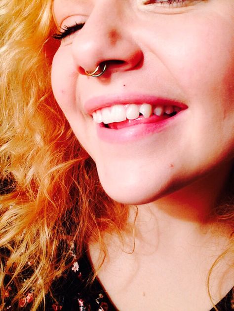 Double septum puhleaseee Double Septum Piercing, Double Septum, Piercing Inspo, Septum Jewelry, Piercing Ideas, Body Mods, New Girl, Nostril Hoop Ring, Septum Ring