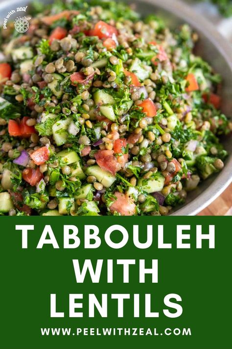 Lentil Cold Salad, Winter Lentil Salad, Summer Lentil Salad, Lentil Salad Recipes Cold, Summer Lentil Recipes, Asparagus Salad Recipes, Cold Lentil Salad, Lentil Salads, Lentil Tabbouleh