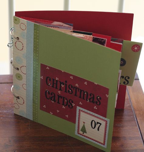 How to Organize Your Christmas Cards