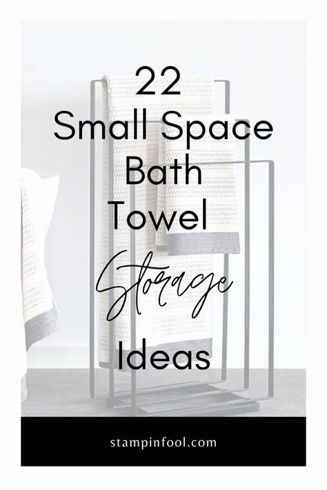 22 Designer Bath Towel Storage Ideas Hand Towel Wall Storage, Creative Towel Storage Bathroom, Bathroom Assessories Towel Racks, Wall Mount Towel Storage, Bathroom Towel Storage Small Spaces, Diy Towel Rack Bathroom Storage Ideas, Wall Towel Storage Bathroom, Towels Racks In Bathroom, Bathroom Wet Towel Rack Ideas