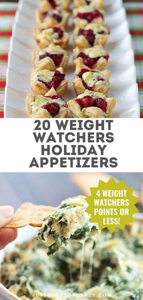 Need some holiday appetizer recipes that will keep you on your weight watchers track this holiday season? Check out these easy to make weight watchers holiday appetizers recipes and whip up a few of these delicious recipes for your guests. They'll never guess that these are weight watchers friendly.     #wwsmartpoints #wwpoints #wwfriendly #wwrecipe #wwfreestylerecipe Holiday Appetizers Christmas Parties, Healthy Holiday Appetizers, Holiday Appetizer Recipes, Ww Appetizers, Weight Watchers Appetizers, Holiday Appetizers Christmas, Appetizers Christmas, Holiday Appetizers Easy, Holiday Appetizers Recipes