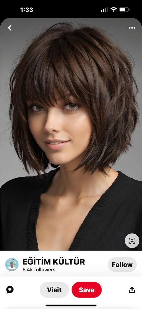 Hairstyles Blonde Medium, Short Messy Bob Choppy Layers Thick Hair, Shoulder Length Hair 2024, Beachy Hairstyles, Hairstyles For Summer, Rocker Hair, Effortless Waves, Haircuts For Medium Length Hair, Pixie Bob Haircut