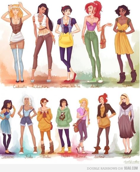 Teen Disney Princesses Hipster Disney Princess, Hipster Princess, Hipster Disney, Princes Disney, Disney Amor, Image Princesse Disney, Disney Princess Modern, Prințese Disney, Princess Photo