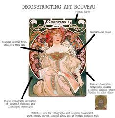 General Aesthetic, Nouveau Tattoo, I Love Art, Mucha Art, Art Nouveau Illustration, Art Nouveau Design, Alphonse Mucha, Learn Art, Art Historian