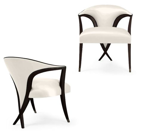 Christopher Guy, Crossback Chairs, Bedroom Seating, Simple Furniture, Occasional Chair, White Chair, Vanity Stool, House Interior Decor, Room Chairs