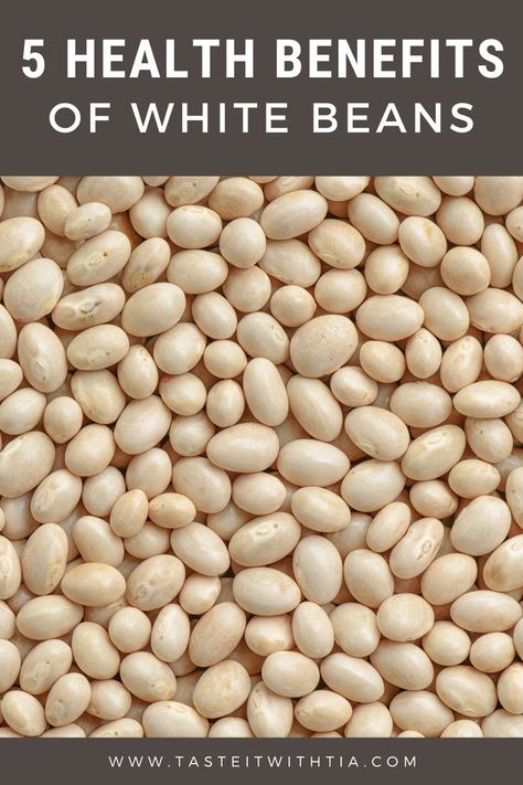 5 Health Benefits of White Beans According to a Dietitian Beans Nutrition Facts, Beans Benefits, Kinds Of Beans, Eat Healthier, Healthier Eating, Healthy Benefits, White Bean, White Beans, Budget Meals