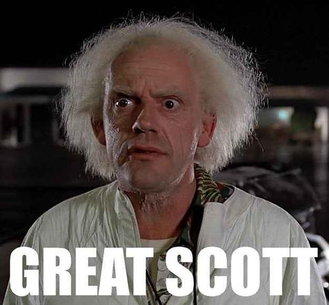 The One Thing You Never Noticed In “Back To The Future” April Fools Pranks, Doc Brown, Great Scott, Meme Page, Good Pranks, Weird Things, Geek Culture, Back To The Future, To The Future