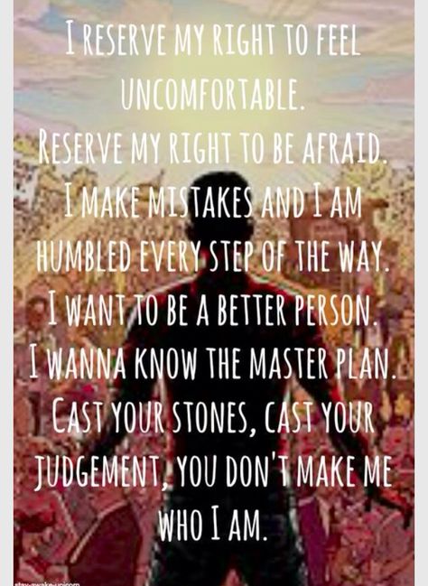 ❤️ Uncomfortable Quote, Feeling Uncomfortable, Tattoo Music, Band Quotes, Hd Quotes, This Is Your Life, Favorite Lyrics, I'm With The Band, A Day To Remember