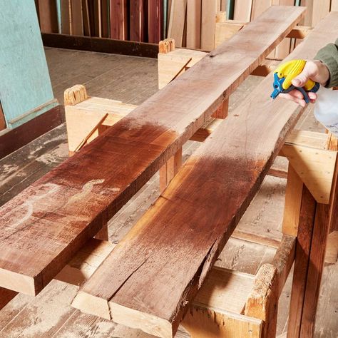 How to Buy Rough-Sawn Lumber | The Family Handyman Rough Sawn Lumber, Rough Cut Lumber, Diy Space Saving, Lumber Yard, Lumber Mill, The Family Handyman, Hardwood Lumber, Why Read, Family Handyman