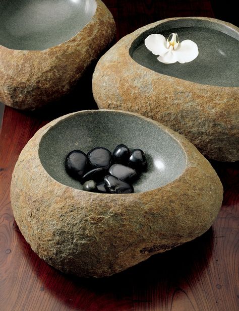 Wabi Basin Stone Forest, Japanese Designs, Japanese Lanterns, Stone Products, Stone Basin, Diy Countertops, Grey Granite, Garden Store, Garden Fountains