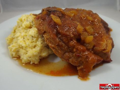 Braised Country Style Pork Ribs, Country Style Pork Ribs, Country Style Ribs, Recipe Email, Spicy Tomato Sauce, Rib Recipes, Pork Ribs, Red Pepper Flakes, Couscous