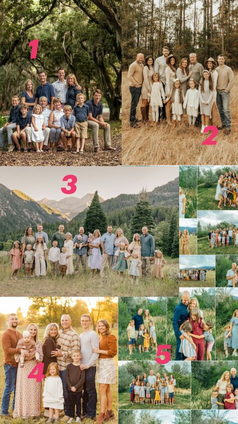 Extended Family Posing, Large Family Photo Poses Outdoor, Family Of 9 Picture Poses, Large Family Photoshoot Poses, Big Family Portraits, Family Photos Adult Children, Large Family Photo Poses, Family Photos With Adult Children, Big Family Photoshoot