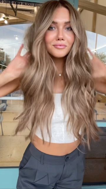 Summer Hair Extensions, Light Brown Extensions, Dark Blonde Extensions, Pecan Blonde Hair, Dark Blonde Hair Extensions, Blond Hair Ideas For Brunettes, Pecan Sandy Hair, Pecan Sandie Hair Color, Pecan Sandie Hair