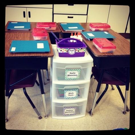 Student Storage Rolling Cart1 Desk Arrangement, Classroom Arrangement, Aa School, Classroom Desk, Classroom Seating, Teaching Organization, Classroom Tour, Classroom Layout, 5th Grade Classroom