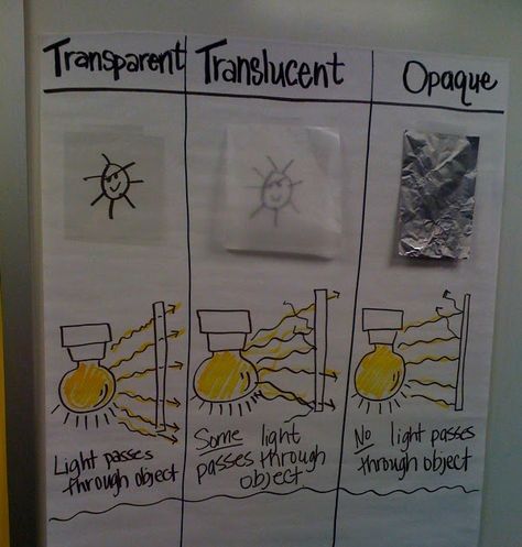 Fourth Grade Science, Science Anchor Charts, Light Science, 1st Grade Science, First Grade Science, Third Grade Science, Science Notebook, 4th Grade Science, 6th Grade Science