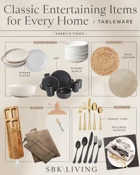 Gold Silverware Table Setting Home, Matching Plates And Bowls, Farmhouse Plates Sets, Table Plates Setting, Place Setting Ideas Everyday, Kitchen Dinnerware Ideas, Kitchen Table Settings Everyday, Plate Setting Ideas For Home, Table Setting Ideas Everyday