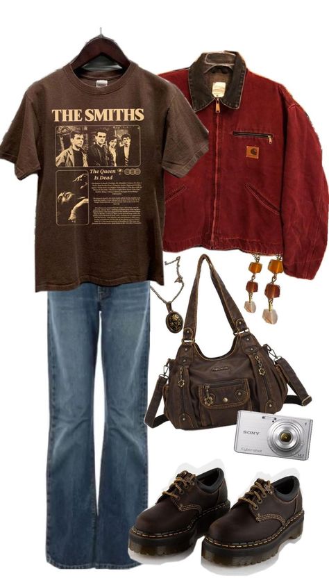 The Smiths Outfit, 80s Inspired Outfits, Dipper Pines, Downtown Outfits, The Smiths, Weekly Outfits, Aesthetic Shirts, Outfit Aesthetic, Outfit Inspo Fall