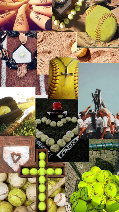 Softball Core 🥎 Softball Aesthetic Pictures, Inspirational Softball Quotes, Softball Chants, Softball Aesthetic, Softball Backgrounds, Softball Sweatshirt, Softball Cheers, Softball Photos, Softball Tournaments