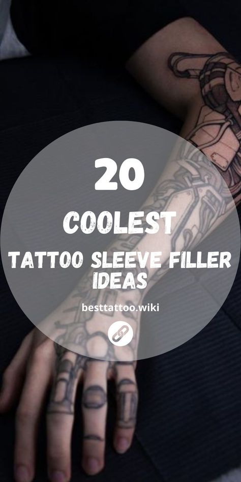 20 Exquisite Tattoo Sleeve Filler Ideas for Women in 2024: Traditional Backgrounds and Flower #tattooideas #tattoodesign #tattooart #tattoosforwomen #tattoomodel. Find out more here 👉https://www.theworldaccordingtome.org/body-art/?art477 Arm Sleeve Tattoos Fillers, Forearm Sleeve Filler Ideas, Mens Sleeve Filler Ideas, Tattoo Sleeve Transition Ideas, Tattoo Gap Filler Ideas Sleeve For Men, Filling Tattoo Sleeve, Tattoo Sleeve Background Ideas, Tattoo Designs Arms Men, Ideas For Hand Tattoos