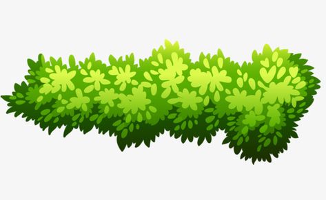 Bushes Clipart, Bush Illustration, Free Texture Backgrounds, Plant Png, Green Leaf Background, Cartoon Trees, Garden Floor, 2d Game Art, Plant Vector