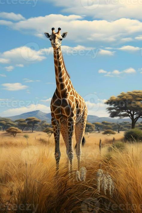 Giraffe in Serengeti National Park, Tanzania, Africa Tanzania Africa, Serengeti National Park, Tanzania, Free Stock Photos, Parka, National Park, Tourism, National Parks, Royalty Free Stock Photos