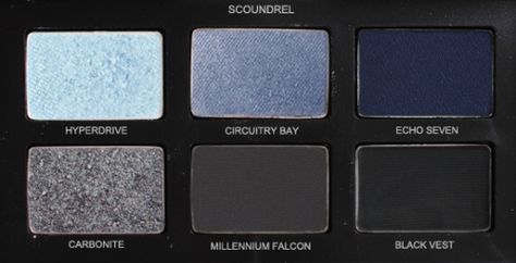 http://wookieekisses.tumblr.com/post/162093439953/corellian-smuggler-han-solo-inspired-eyeshadow Blue Palette Makeup, Han Solo Aesthetic, Finn And Poe, Navy Blue Eyeshadow, Rey Kylo Ren, Blue Eyeshadow Palette, Dior Eyeshadow, Eyeshadow Blue, Nars Eyeshadow