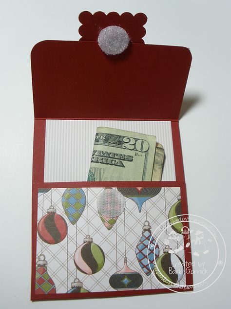 Snowmanlover's Paperie & Wreath Shop: Stampin' Up! Letters to Santa~Gift Card Holder #5 Money Gift Card, Letters To Santa, Gift Cards Money, Money Card, Christmas Gift Card Holders, Treat Holders, Money Holder, Money Holders, Punch Board