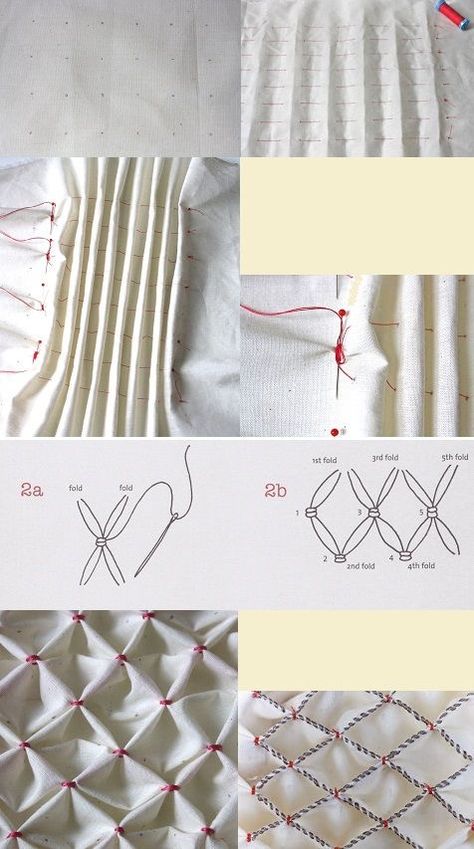 Smocking Pattern, Canadian Smocking, Smocking Tutorial, Smocking Patterns, Textil Design, Costura Diy, Home Inspo, 자수 디자인, Diy Couture