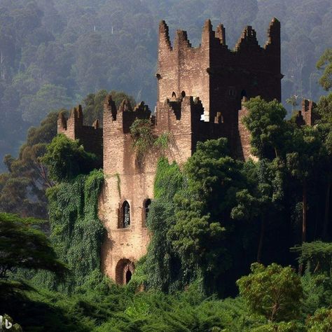 Gondar Fasil castle History Of Ethiopia, African Architecture, Vernacular Architecture, African Decor, South African, Ethiopia, Palace, Castle, Architecture