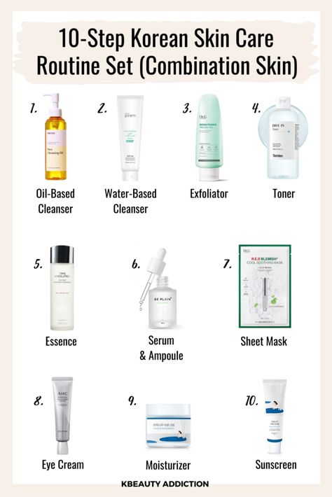 Skincare Routine Combination Skin, Combo Skin Care, Combination Skin Care Routine, Combination Skin Routine, Routine For Dry Skin, Skincare For Combination Skin, Cleanser For Combination Skin, Korean Skin Care Routine, Korean Skin Care Secrets