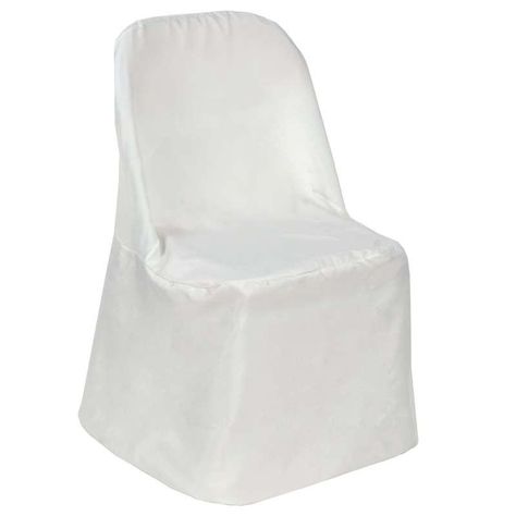 Wholesale Ivory Polyester Folding Flat Chair Covers Party Wedding Event Burlap Chair Covers, Linens For Wedding, Burlap Chair, Chair Covers Party, Wedding Reception Party, Folding Chair Covers, Banquet Chair Covers, Tall Chairs, Party Chairs