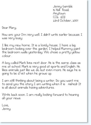 Activity 2c: Informal letters  These are letters to friends and relations, or people you know well. Structure:      The sender's address should always appear on the top right hand corner of the page.     Include telephone number and email if available     Greeting — There are several variations that can be used depending on how well you know the person: Dear Mary, Hi Mary, Greetings     Complimentary close — short comment, for example Love, Lots of love, With thanks, See you soon  Typi… Letter Writing For Kids, Informal Letter Writing, Letter Writing Format, Carta Formal, Letter Writing Examples, Letter Writing Samples, Introduction Letter, Writing Anchor Charts, Tips For Writing