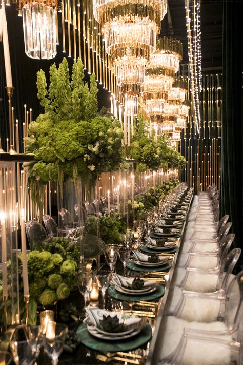 Sonia Sharma Events | Los Angeles Event Planner - Sonia Sharma Events Emerald City Garden Rocks Ideas, Luxury Event Decor, Rooms Luxury, Garden Rocks, Green Wedding Inspiration, Gala Ideas, Emerald Green Weddings, Luxury Wedding Decor, Venue Decorations